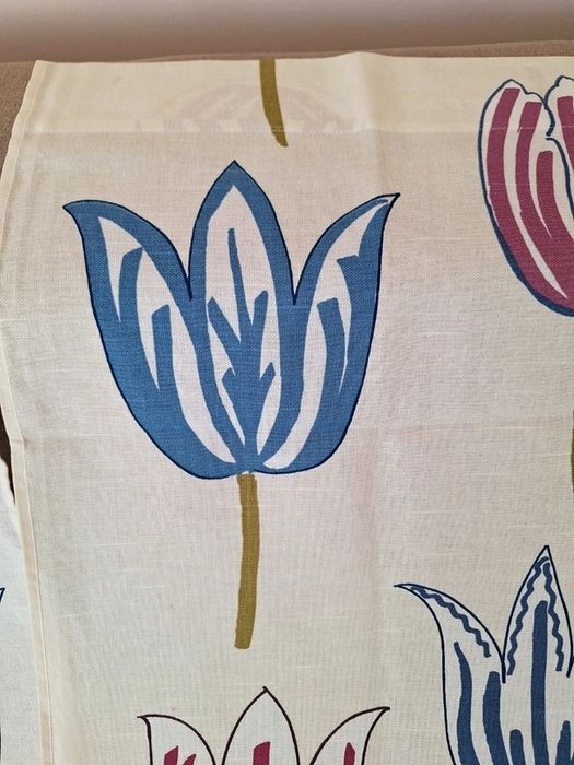 Draperii înguste cu lalele  set