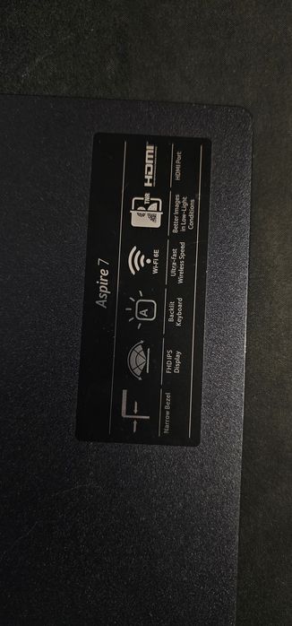 Laptop Acer Aspire 7 (RTX 3050 Ti,Ryzen 7)