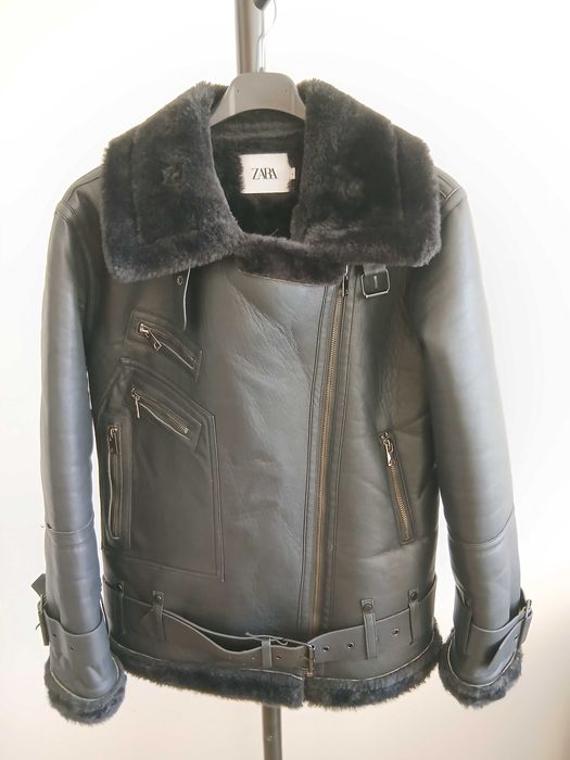 женская куртка zara утепленная