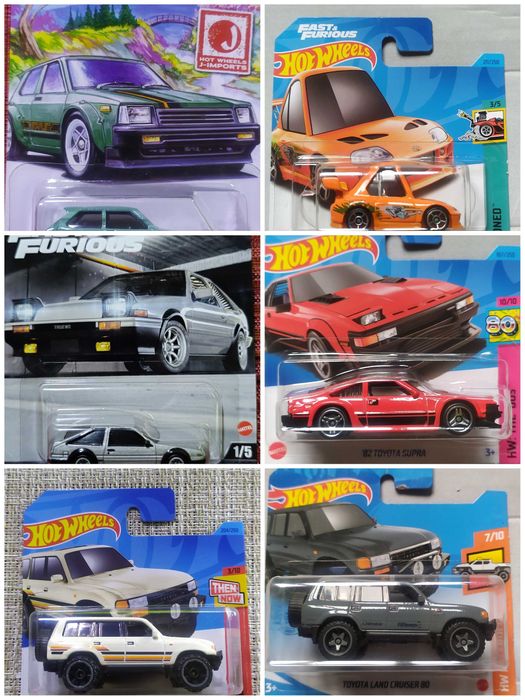15.05.26 Hot Wheels / Matchbox / Majorette Toyota