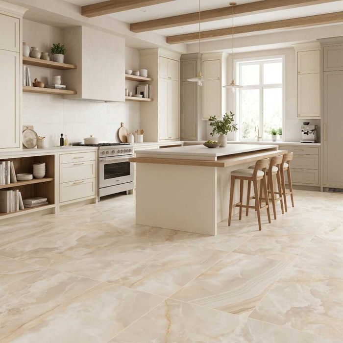 Gresie tip marmura Charisma Cream F P 600X1200X8 R Somat