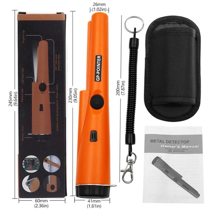 Пинпоинтер, ручной металлоискатель GP-Pointer + батарейка