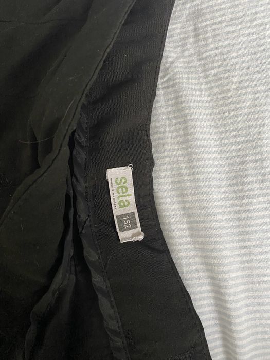 Юбка-шорты черного цветы