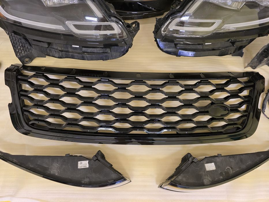 Range Rover Velar части фар стоп решетка