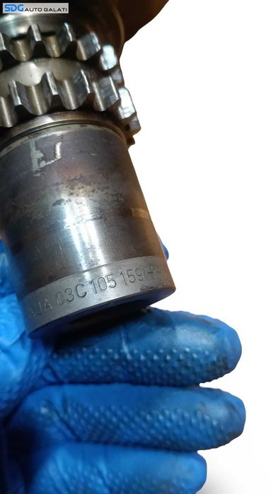 Vibrochen Arbore Cotit Volkswagen Tiguan 5N 1.4 TSI CAVD 2015 - 2018 Cod 03C105101BM, 03CBM [M9847]