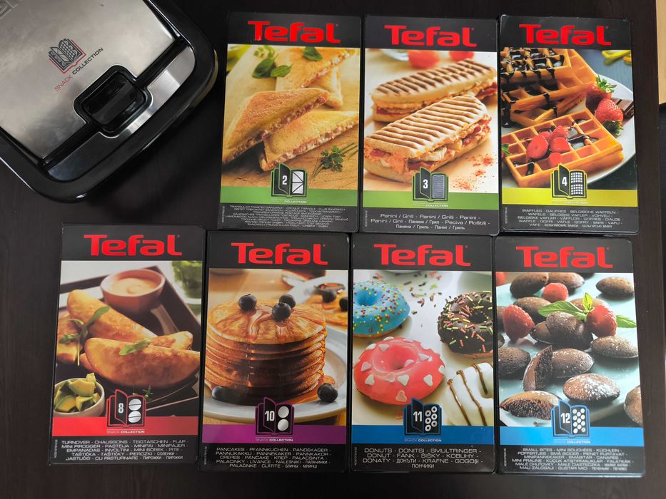 Sandwich-maker Tefal Snack Collection + accesori