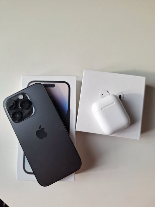 Iphone 14 pro 128 gb + airpods 2nd gen
