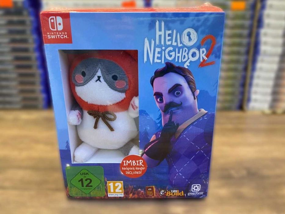 Новый Hello Neighbor 2 Imbir Edition+Игрушка Nintendo Switch/ Нинтендо