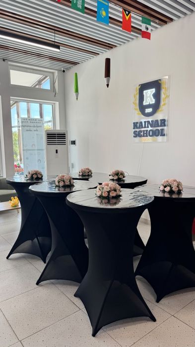 Коктейльные столы, барные круглые столы