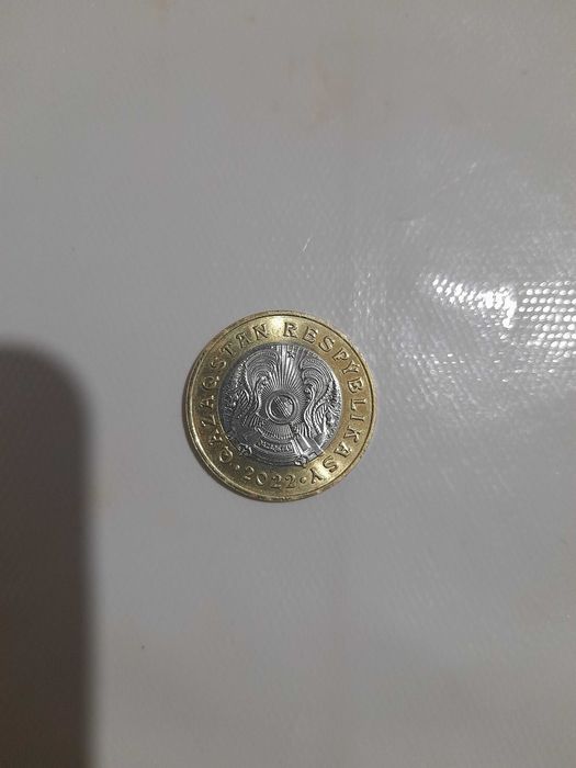 100 тенге 2022 г крылатый барс