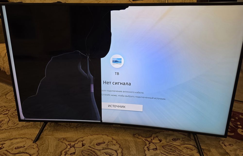 Samsung телевизор 55" 4K Smart TV UE55NU7300 — отличный донор