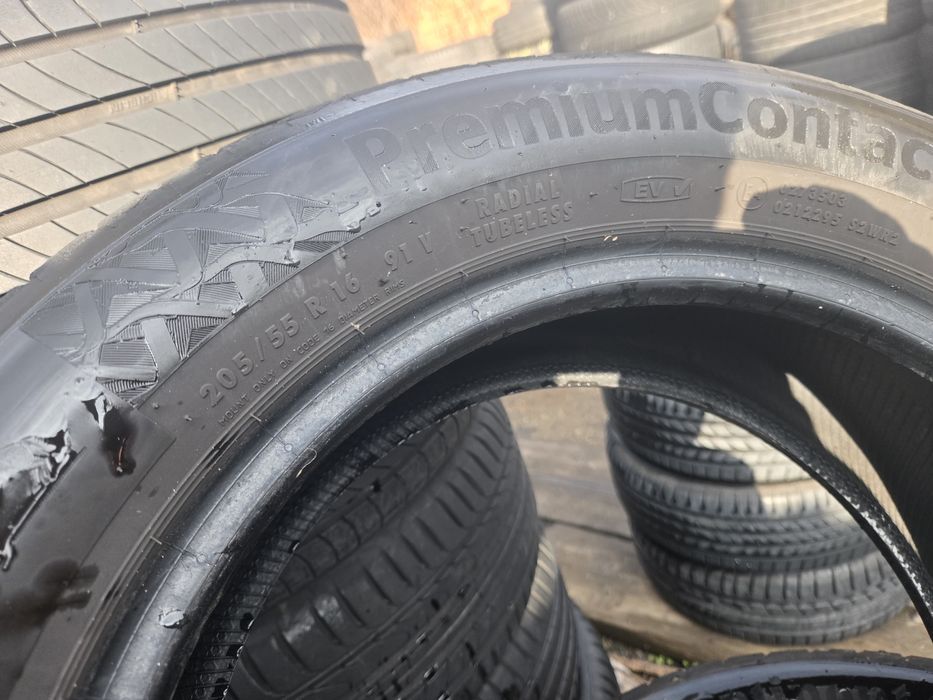 4бр. 205 55 16 Continental летни.