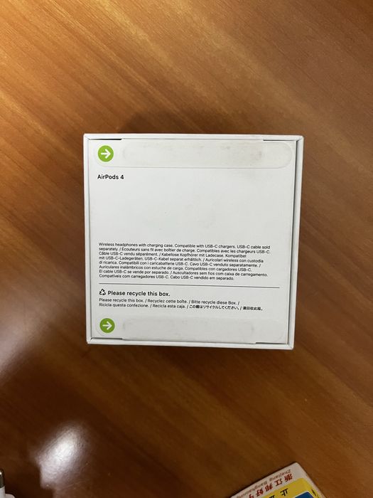 продам запечатанные airpods 4