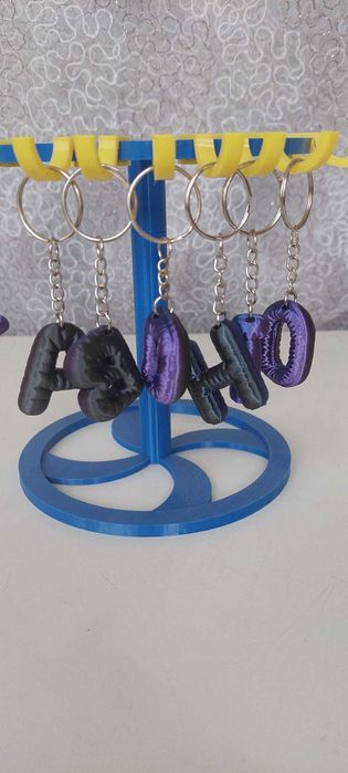 Brelocuri cu initiale printate 3d!