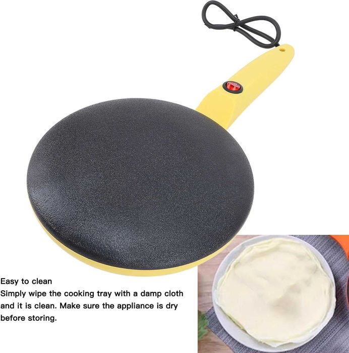 Електрическа машина за палачинки с незалепващо покритие