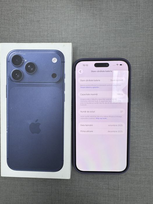 iPhone 17 Pro Max Blue FullBox