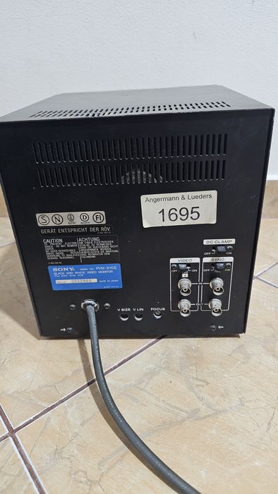 Monitor sony pvm 91 ce