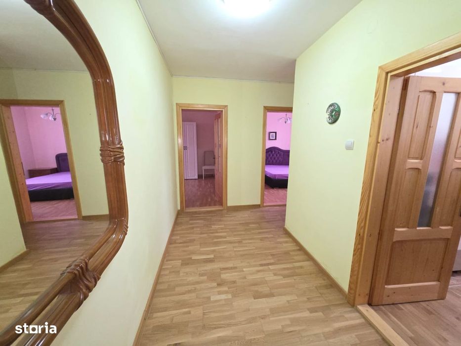 2 camere, decomandat, zona Primăriei, mobilat și utilat