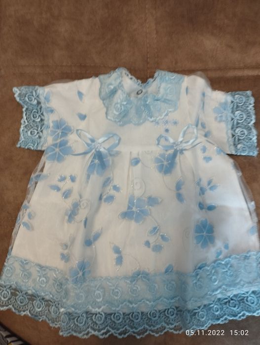 Платье на девочку для крещения