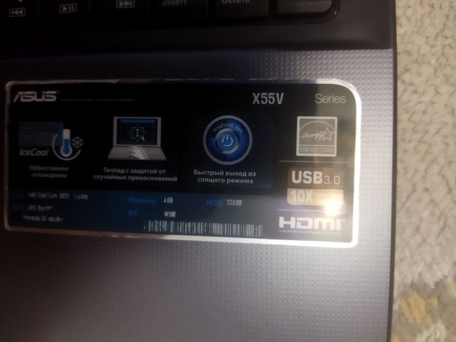 Асус X55V ноутбук