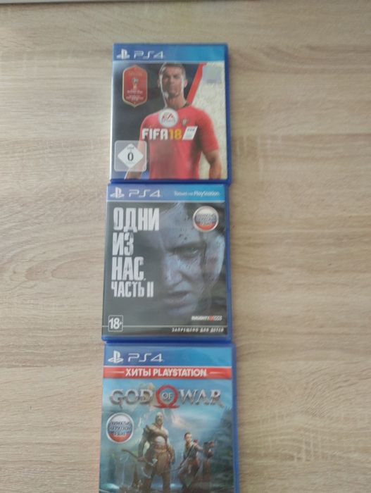 Продам игры на пс 4