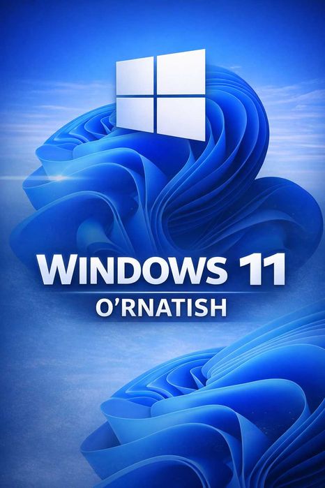 Windows 11 o‘rnatib beraman | Tez va toza | Drayverlar bilan