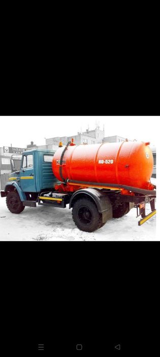 откачка септика колодца вакуум ассенизатор
