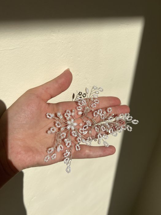 Сватбен аксесеоар за коса