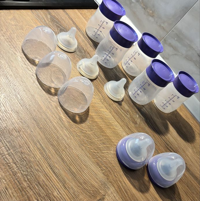 Set biberoane Lansinoh cu tetina XS ( SS )