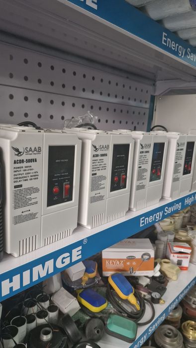 Стабилизатор напряжения оптом SAAB латерний релейный арзон 220w 380W