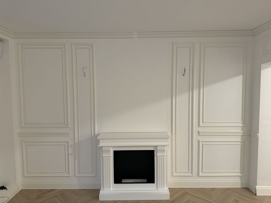 Montaj plinta parchet-profil decorativ-chenare-cornisa