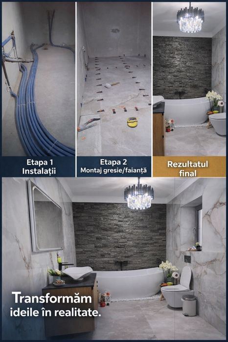 Amenajari interioare si exterioare/ constructii/ sapaturi/ pavaje/