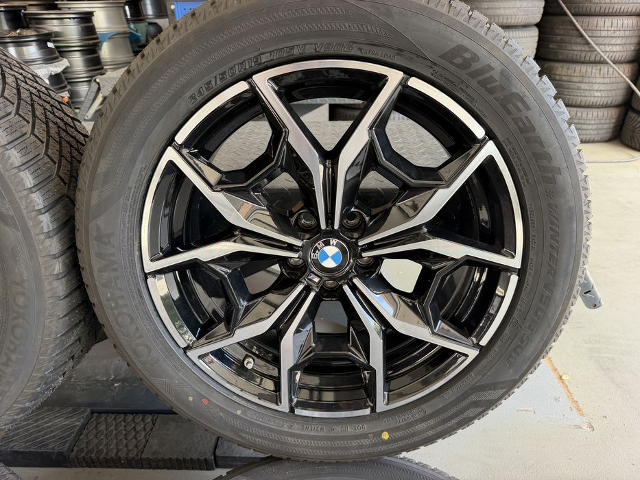 Jante Originale BMW M packet R19 X3 G01 X4 G02 echipate iarna noi 2025
