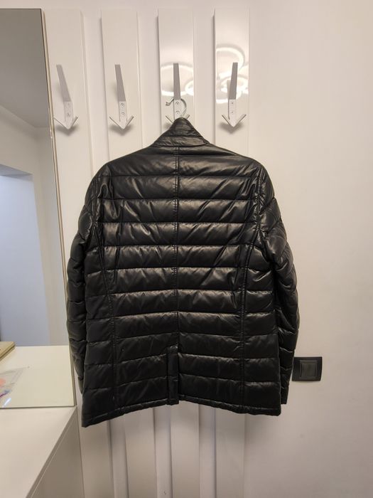 Geacă piele naturală Massimo Dutti 70% REDUCERE