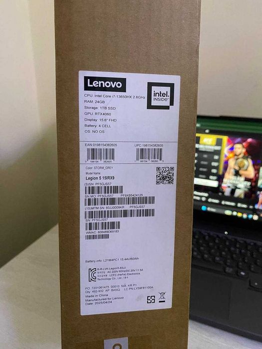 Core i7 13th Gen / RTX 4060 / 24GB RAM / 1TB SSD – Gaming Noutbuk