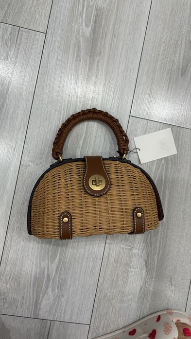 Zara Лятна Стилна дамска чанта