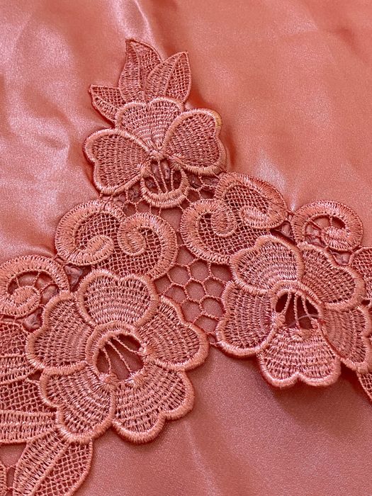 Женская пижама комбинация, шелковая. Новая