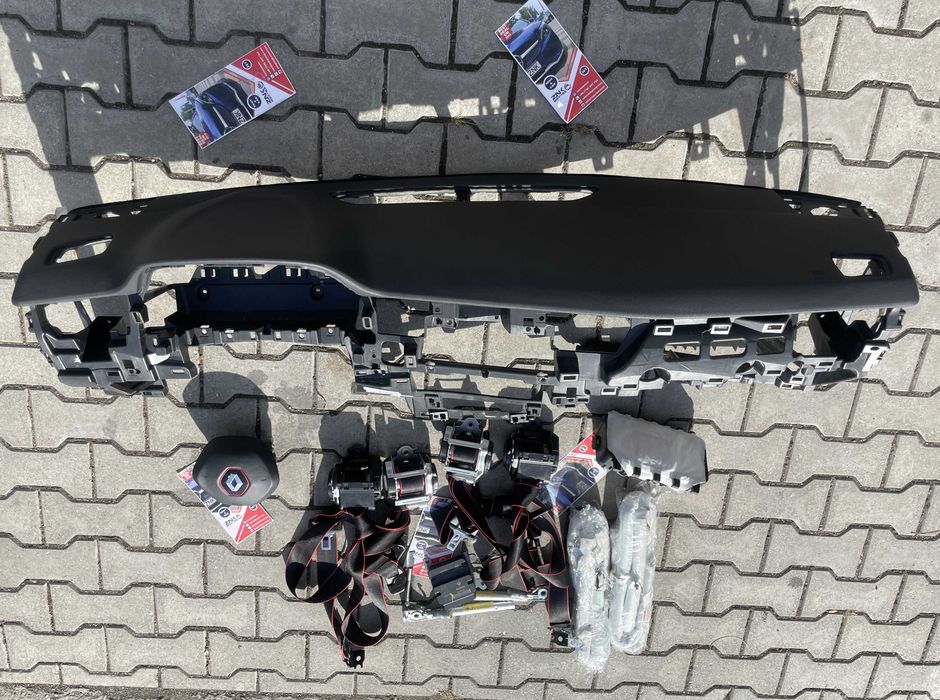 kit airbag Renault Arkana RS - plansa de bord - set centuri - SRS