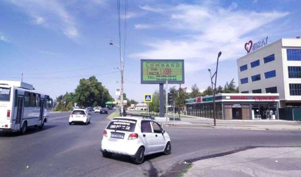 Urganchda Led ekranlarda  reklama / Реклама на Лед экранах в Ургенч