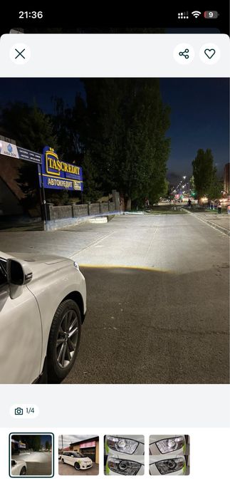 Би лед линзы устновка Алматы