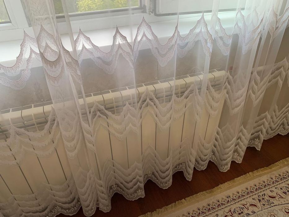 Продам комплект шторы и тюль