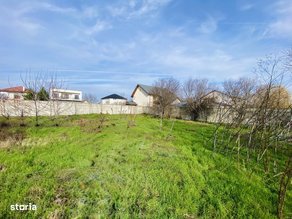 Teren Corbeanca, zona case noi construite, toate utilitatile, padure s