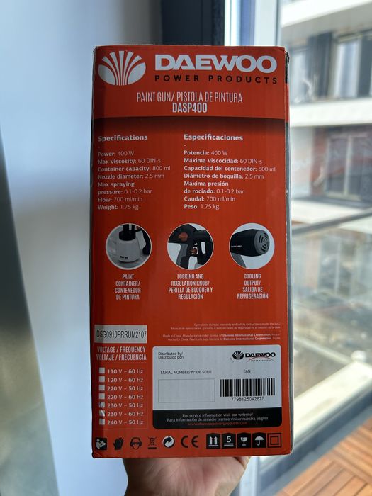 Pistol de vopsit Daewoo DASP400