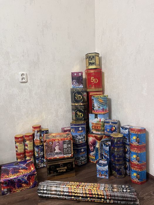 Фейерверки, салюты. Есть доставка.