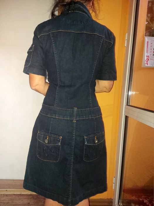 Дънкова рокля М размер