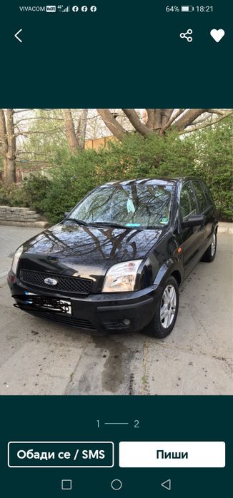 Ford Fusion 1,4 DIZEL 68 к.с.