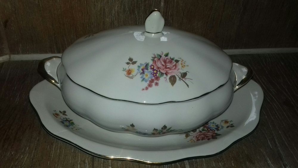 serviciu masa  portelan vechi