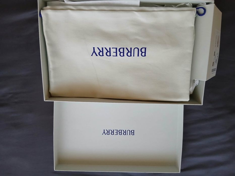 Burberry Textile Check Sneakers NEW