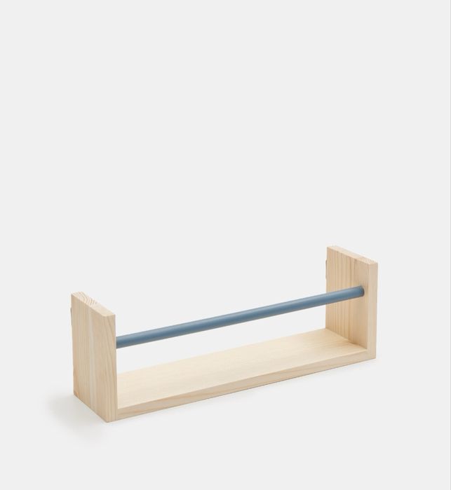 Sinsay комплект 2бр стенен рафт и 3бр закачалки