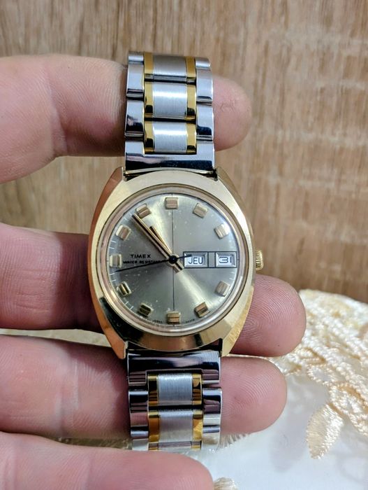 Ceas Vintage Timex Viscount Automatic (1974) – Model de Colecție